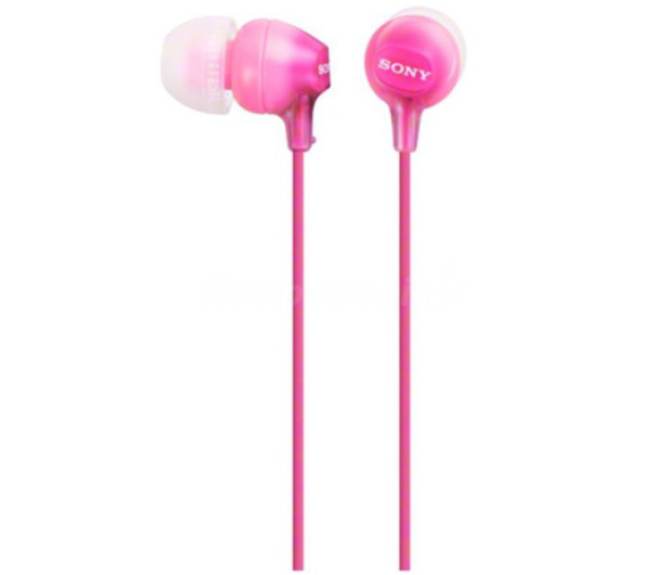 Sony MDR-EX15LP Różowe - 225372 - zdjęcie